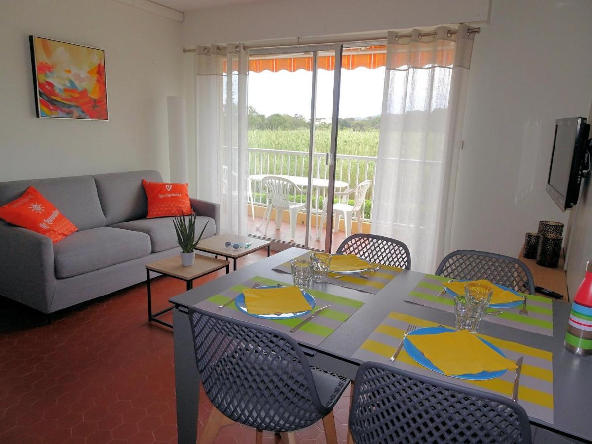 T3 150 M De La Plage, Climatisation, Piscine Et Parking Privatif - Le Lavandou Exterior foto